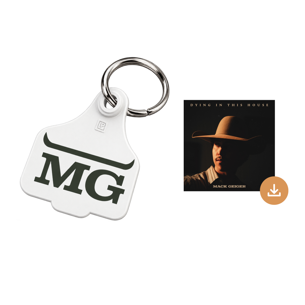 Mack Geiger Cattle Tag Keyring + Digital Download