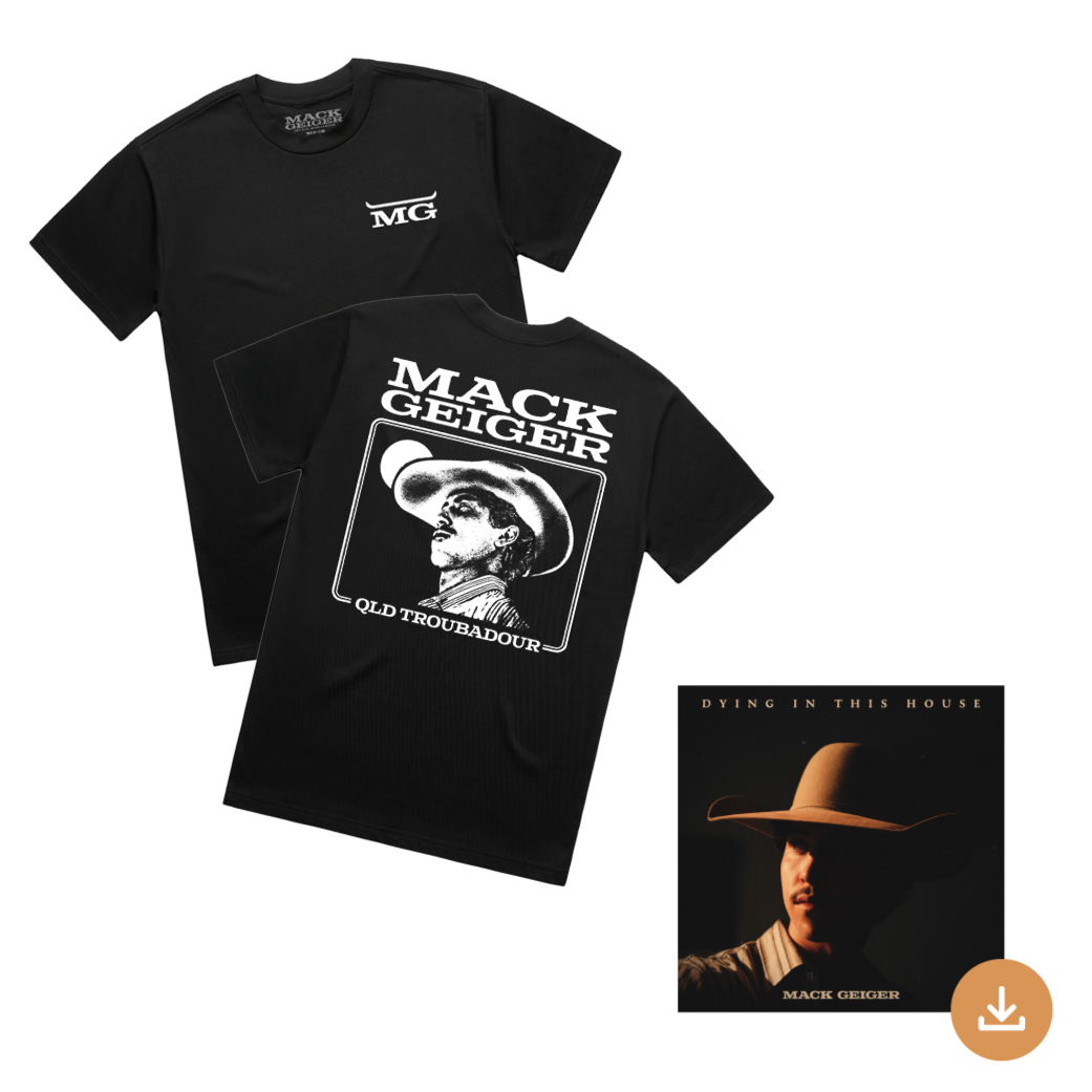 QLD Troubador Tee + Digital Download